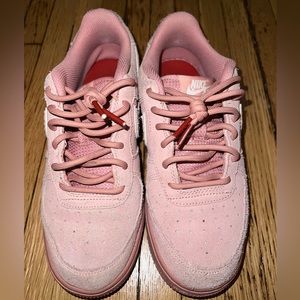 Pink Air Force 1s